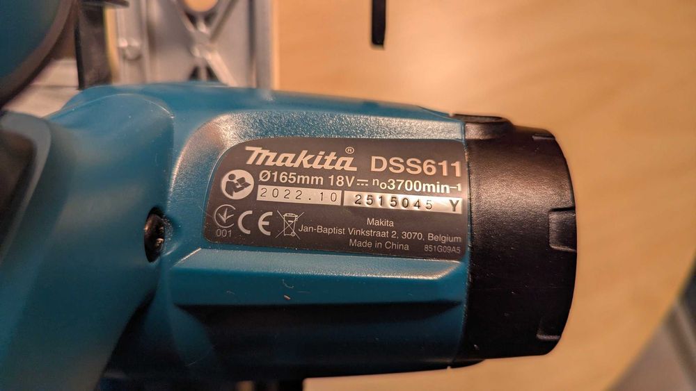Fierastrău circular - Makita DSS611Z - nou