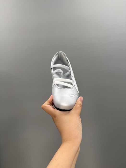 балетки Puma Speedcat Ballet Metallic Silver с