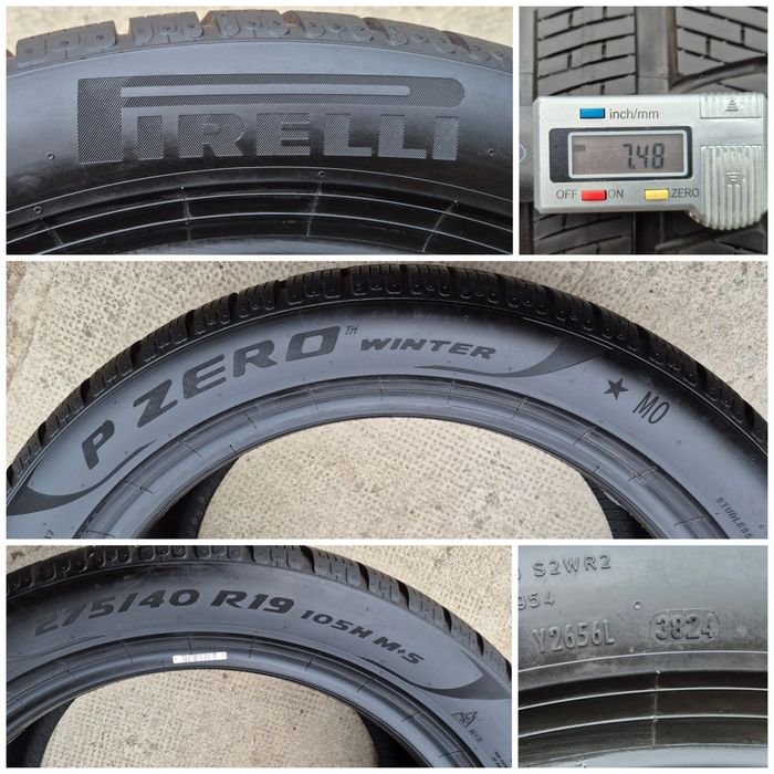 O bucată 275/285 40 R19 M+S iarnă - una Continental Pirelli Michelin