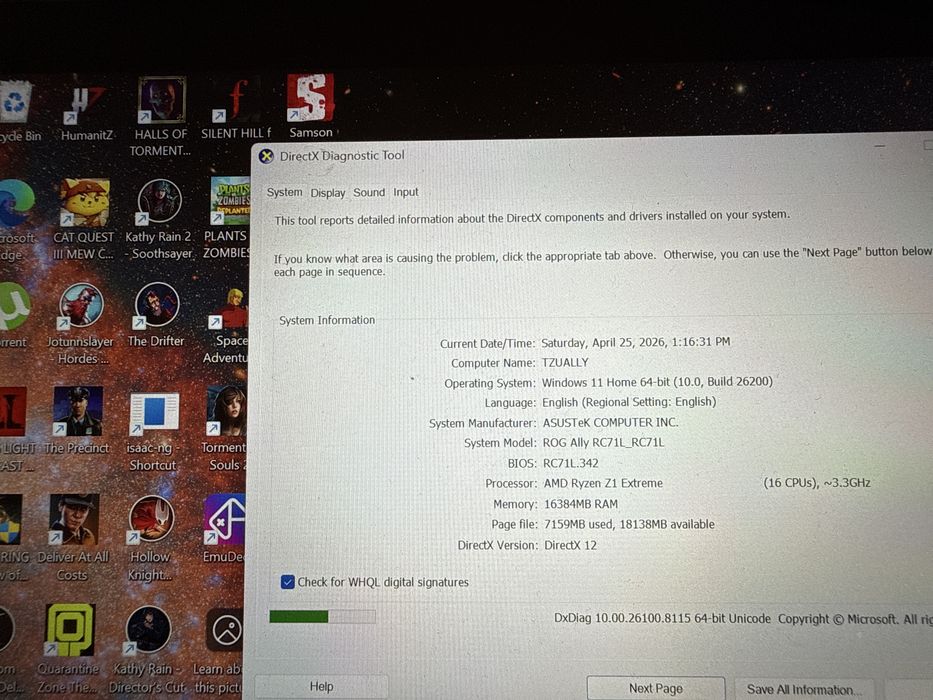 SUPER OFERTĂ – ASUS ROG Ally Z1 Extreme – 2TB SSD