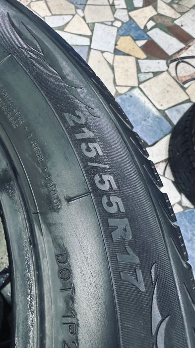Шины комплект 215/55/R17  зима