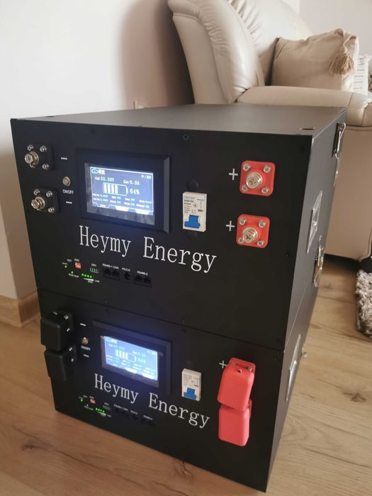 Соларна батерия 15kWh 51.2v акумулатор BMS 200A LiFePo4 Ion литиева