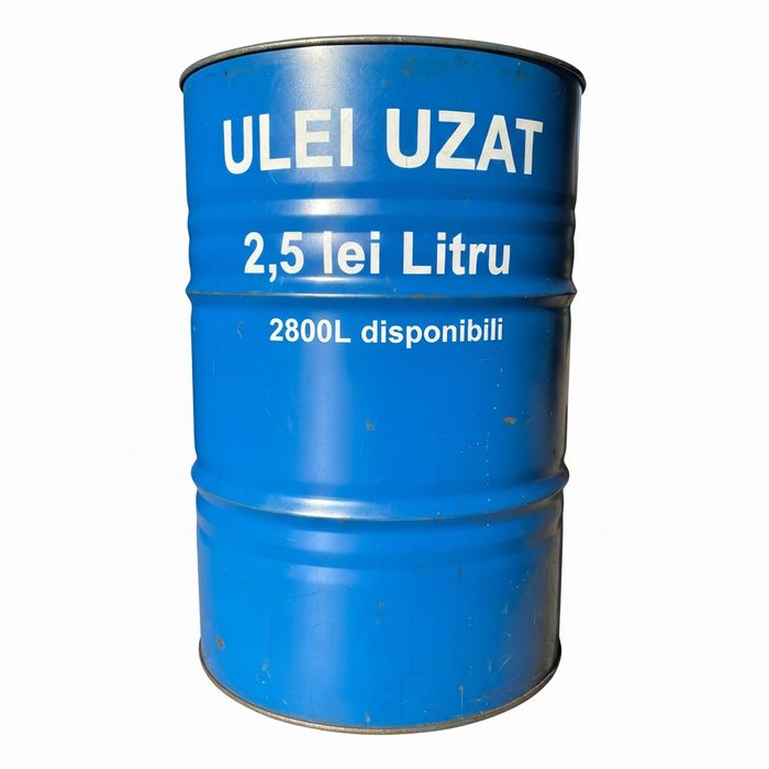 2800 Litri ulei ars fără impurități (nu am hidraulic)