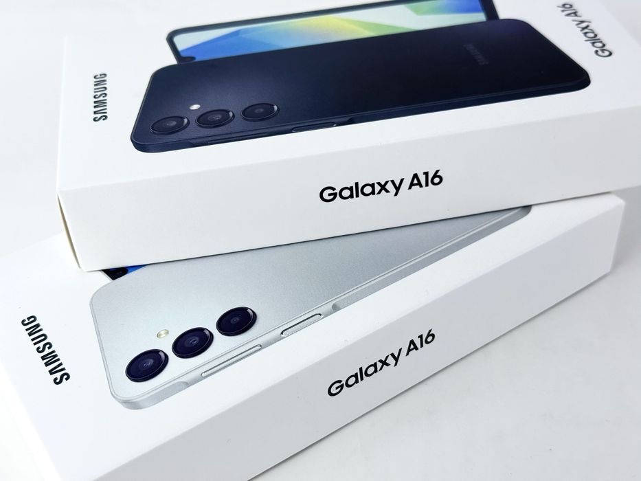 ПРОМО! Samsung Galaxy A16 128GB 4RAM Black / Grey 2г. Гаранция!