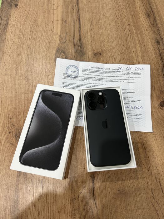 iPhone 15 Pro 256 GB с Гарантией