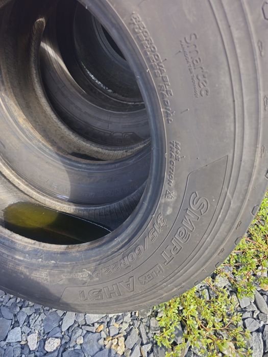 Anvelope 315 60 r 22.5 de direcție. Hankook si  Continental.