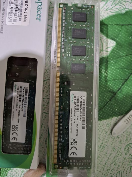 Оперативная память Apacer DDR-3 DIMM 4Gb