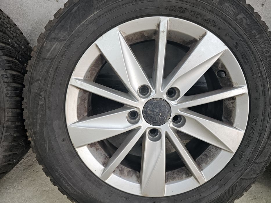 Jante R15 5x112 cu anvelope de iarna