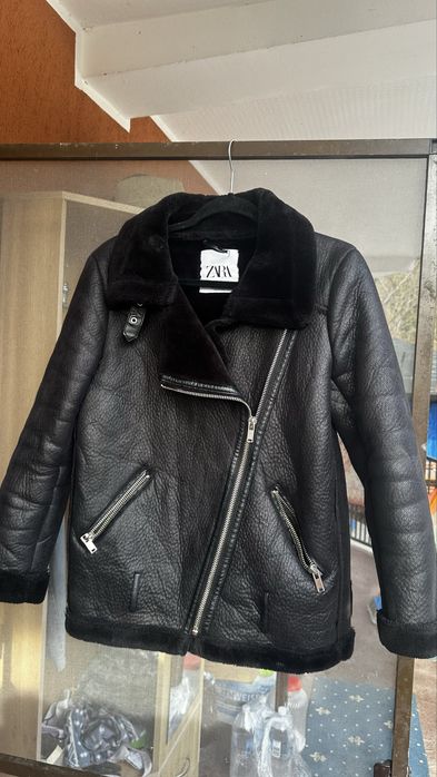 Geaca jacheta cojoc Zara