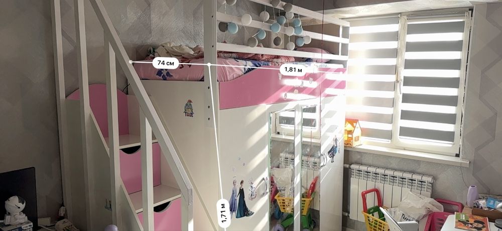 Продается детская кровать-чердак