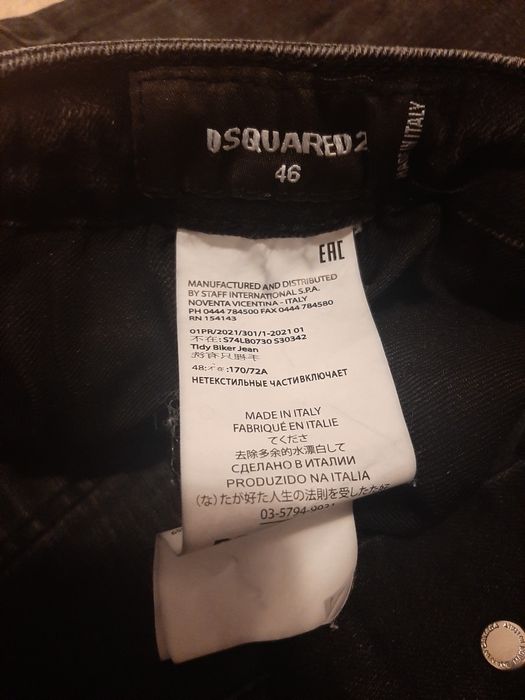 Blugi Dsquared2 Negrii