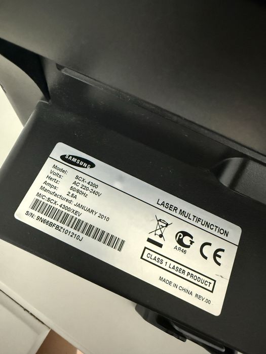 Продам принтер Samsung scx-4300