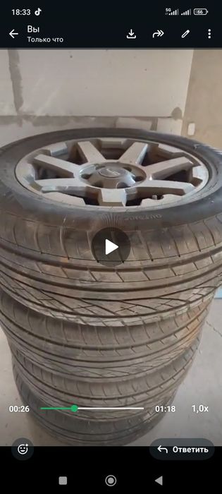 Продам комплект колес