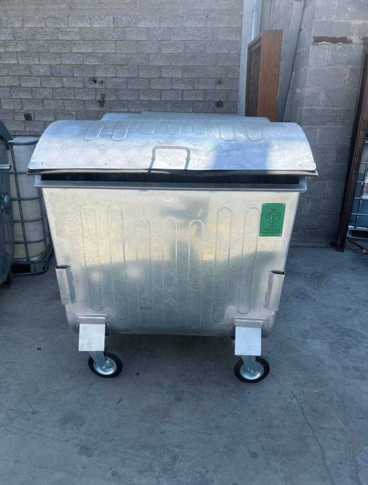 Musor konteyner 1100L | Atsinkofka va chorni metal | Arzon narxda