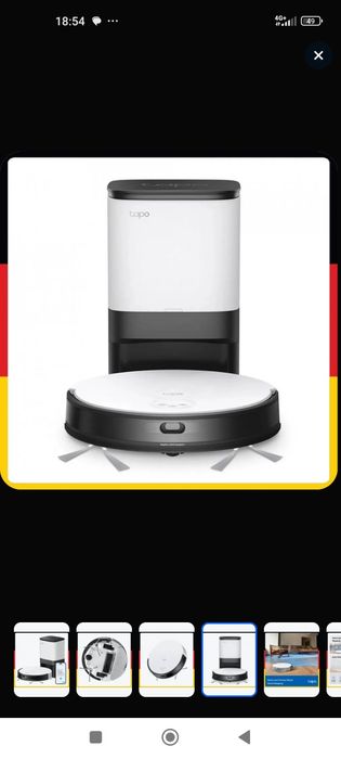 Робот-пылесос с влажной уборкой