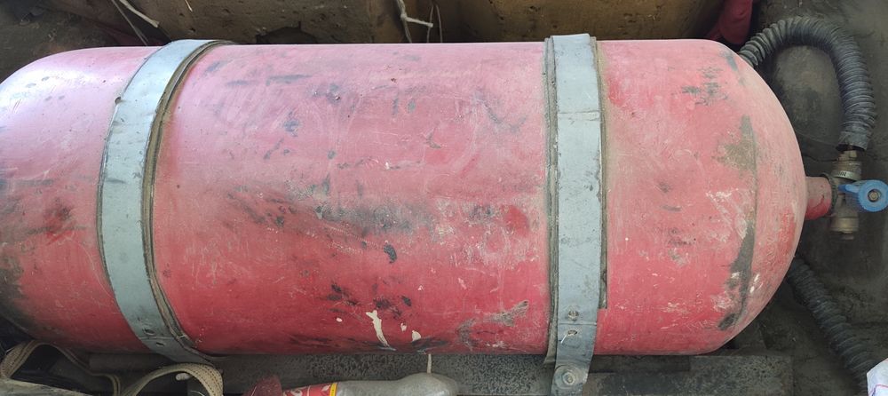 Metan gaz ballonreduktori bilan, 3 pokoleniya, shaffof 80 talik, 2019-