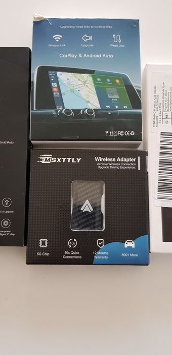 Безжичен адаптер Android Auto/CarPlay