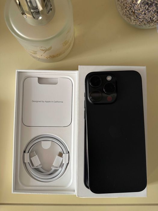 iPhone 15 Pro Max 256GB Black Titanium - Sim