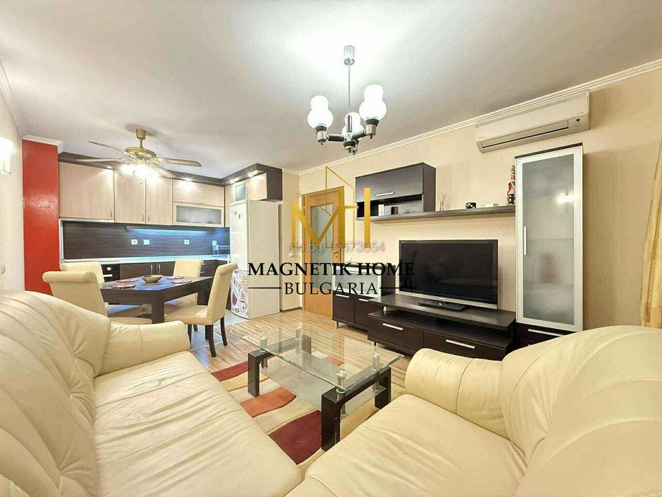 Магнетичен двустаен апартамент в близост до центъра в ж.к. Възраждане