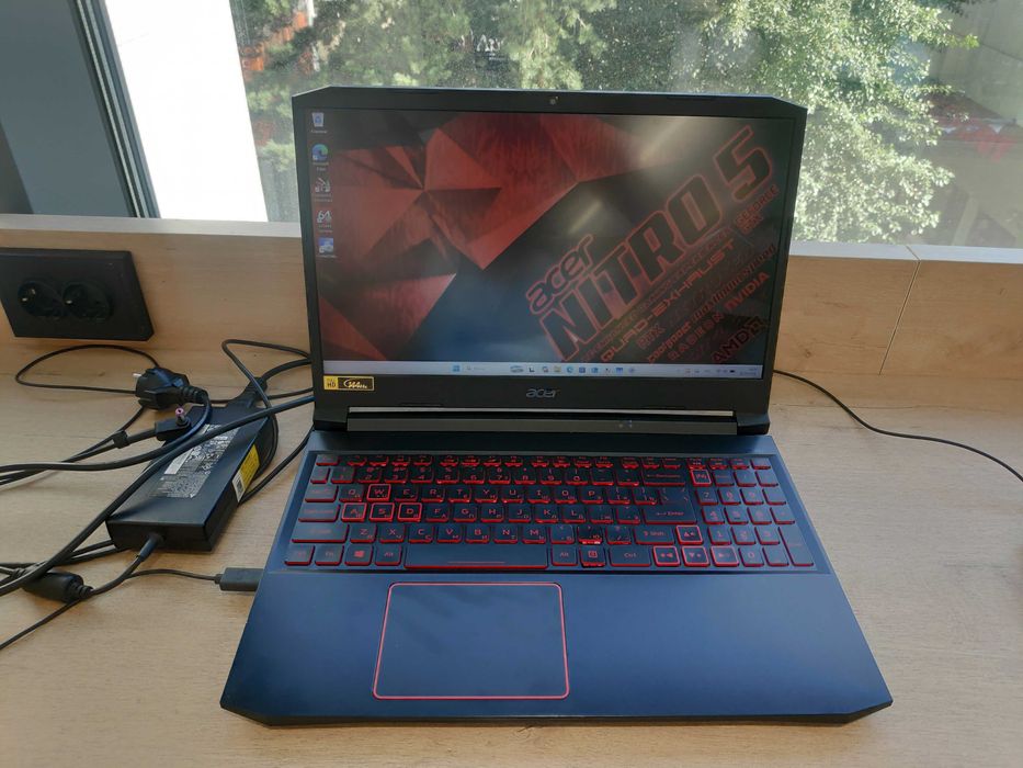 Игровой Ноутбук Acer Nitro Gtx1650Ti Ryzen5 FullHD 144Hz