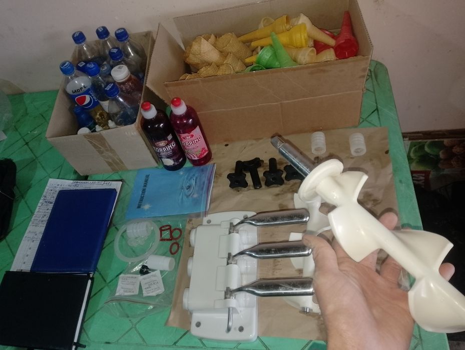 Мороженое аппарат МУЗКАЙМОК аппарат фрезер