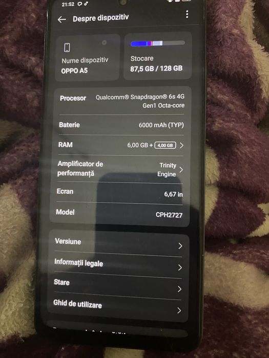 Vand oppo A5 ca nou