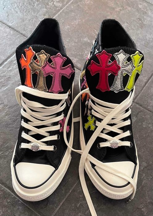Chrome Hearts x Converse Chuck 70 обувки. размер 42