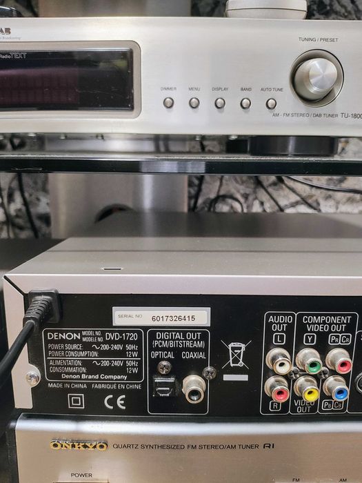 Denon dvd 1720. Много запазен.почти като нов.