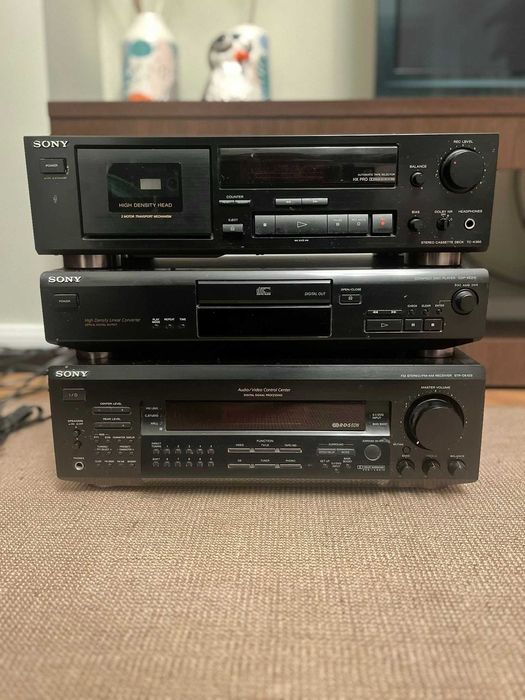 SONY HI-FI мощна компонентна аудио система