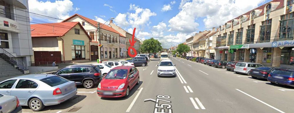 Spatiu comercial 20 mp,.in Reghin,, central...