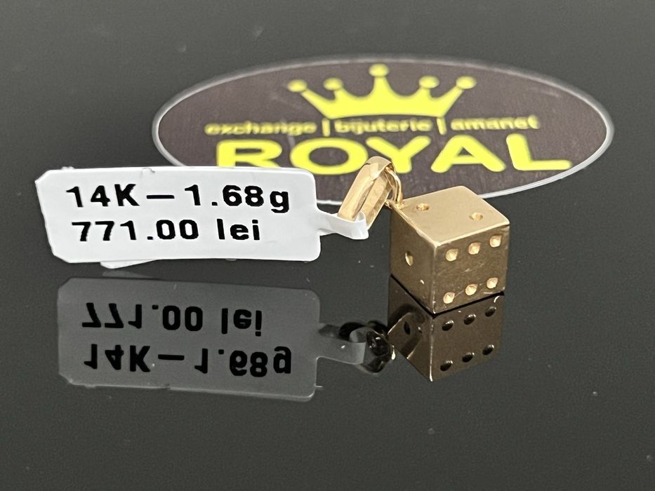 Bijuteria Royal CB : Pandantiv zar aur 14k 585   1,68 gr
