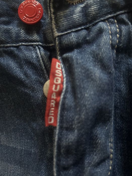 Къси дънкови панталонки за момче на DSQUARED и ФК”Барселона”