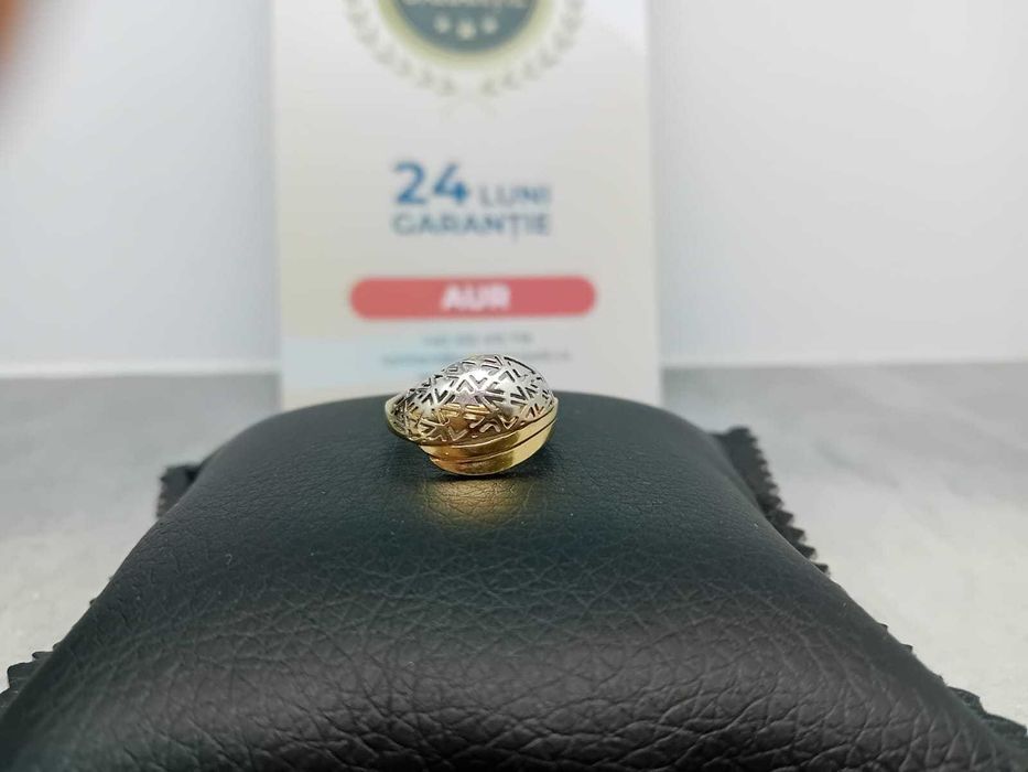 (Ag33)Inel aur 14k 1.85g 14/54 (B.43995.10/26) Garantie 2 ani!