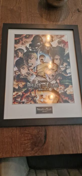 Рамкиран плакат Attack on Titan Season 2 - Collage Key Art
30 × 40 cm