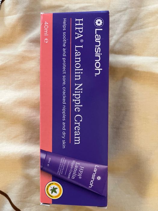Крем за зърна Lansinoh - HPA Lanolin, 40 ml