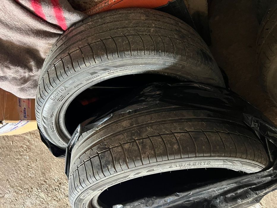 Продам шины 215х45х18 triangle
