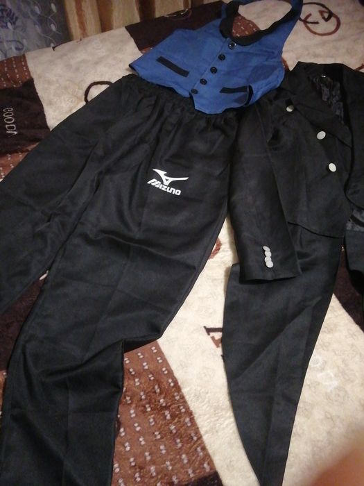 Косплей костюм дворецкого и обувь акацуки