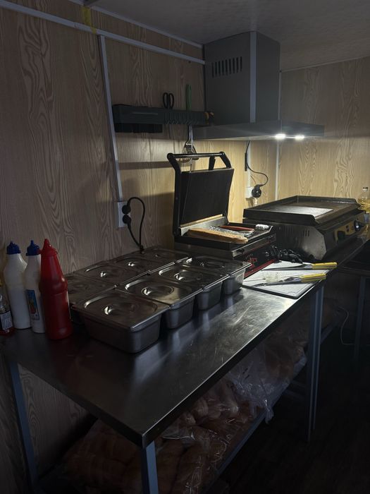 Food truck butka , Tayyor biznes hotdog fast food