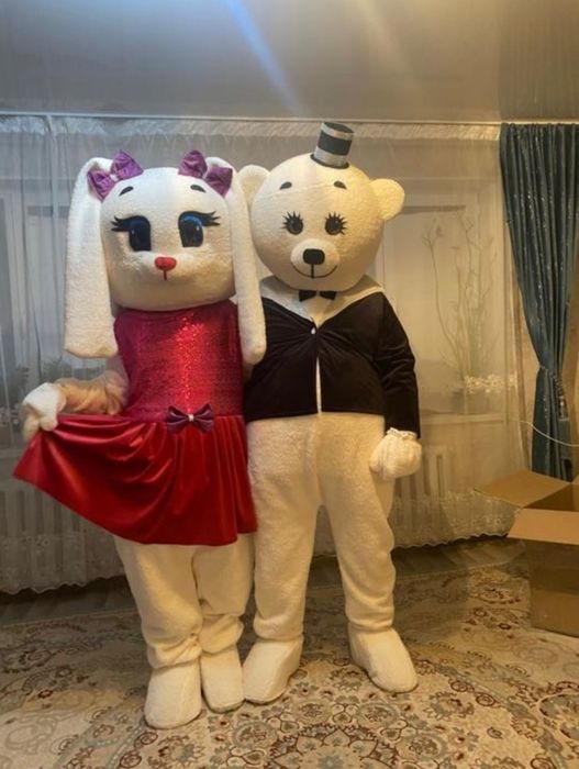 Аренда костюмов Мишек Тедди в Алматы