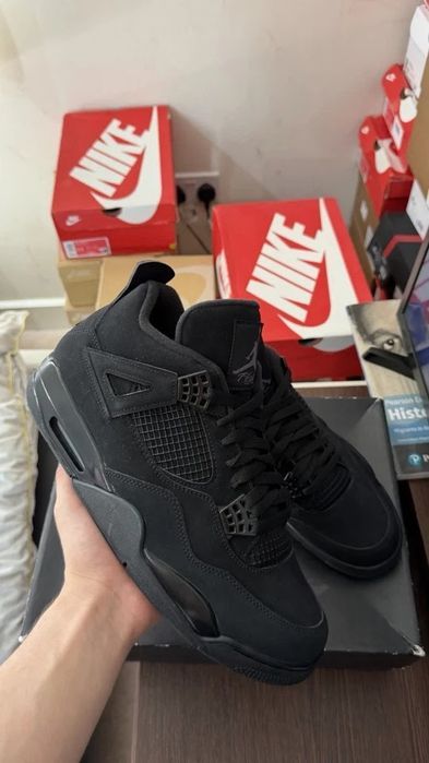 Nike Jordan 4 Black Cat 36-46 (Livrare cu verificare)