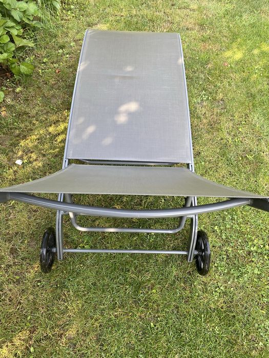Sezlong aluminiu pentru plaja
