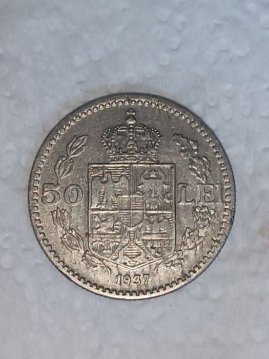 Moneda 50 lei 1937