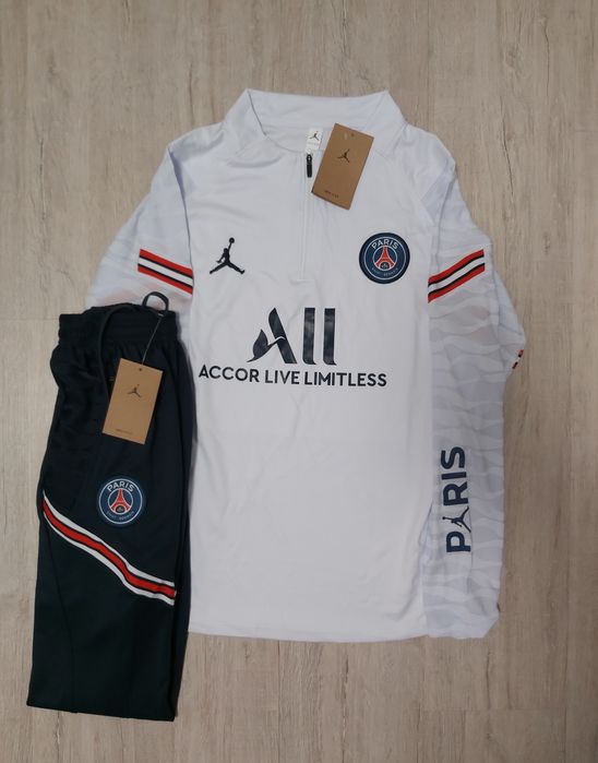 Traksuit PSG alb