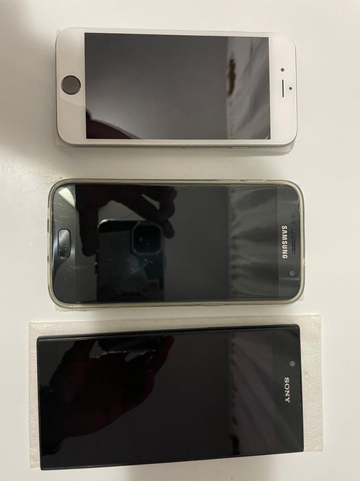 Telefoane iPhone 6S   Samsung Galaxy S7   Sony Xperia L1