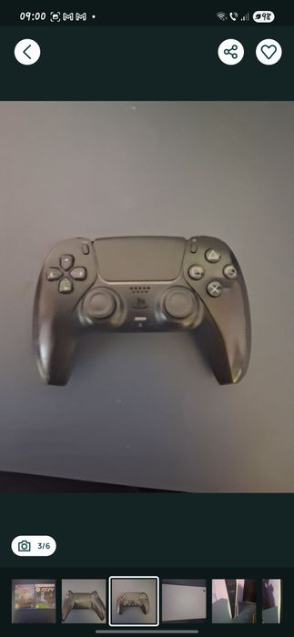 Playstation 5 cu 4 jocuri + monitor +casti hiperx