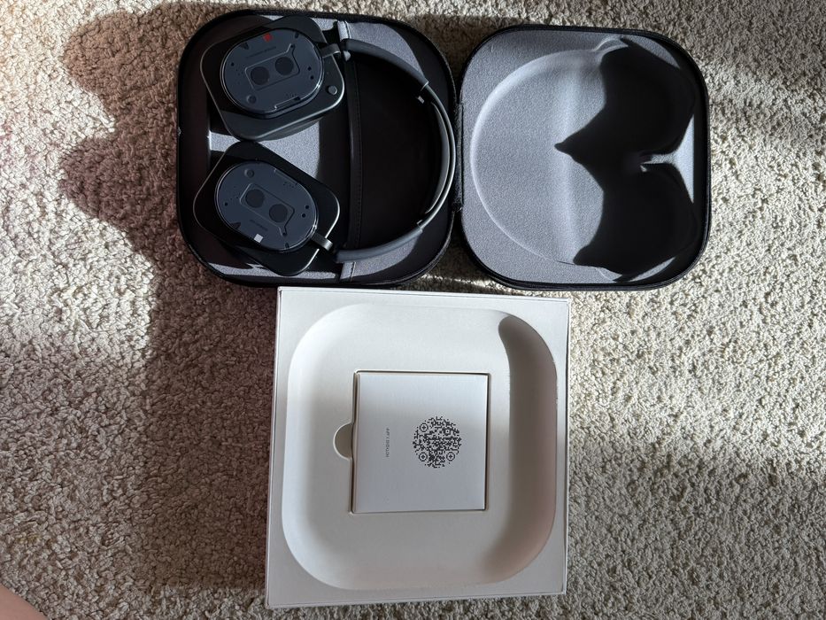 Casti audio Nothing Headphones negru over the ear