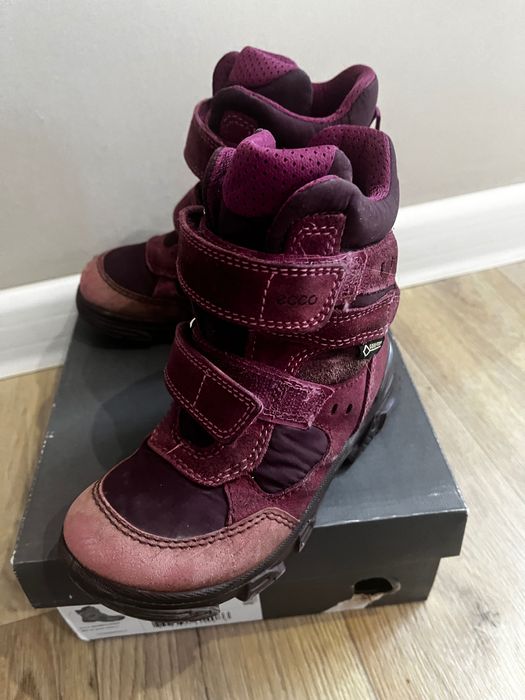 Зимние ботинки ecco