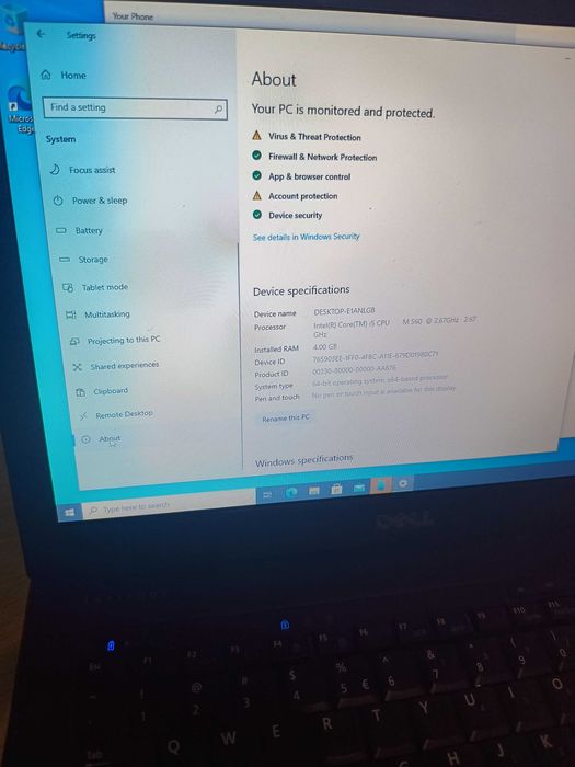 Vând 2 laptopuri Dell funcționale  necesita schimbarea bateriei.
