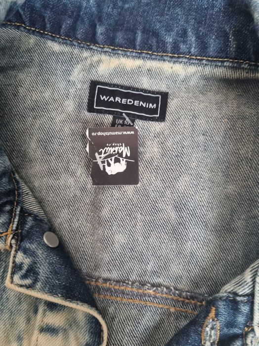Vesta denim, noua, cu eticheta