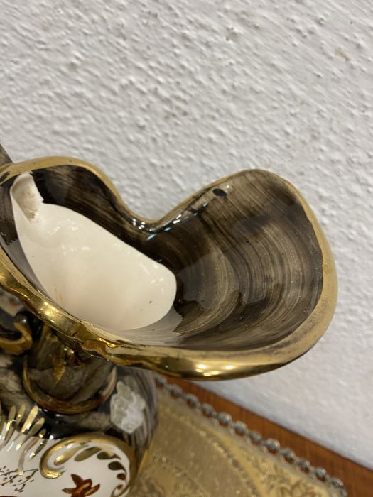 Белгийска порцеланова кана ваза